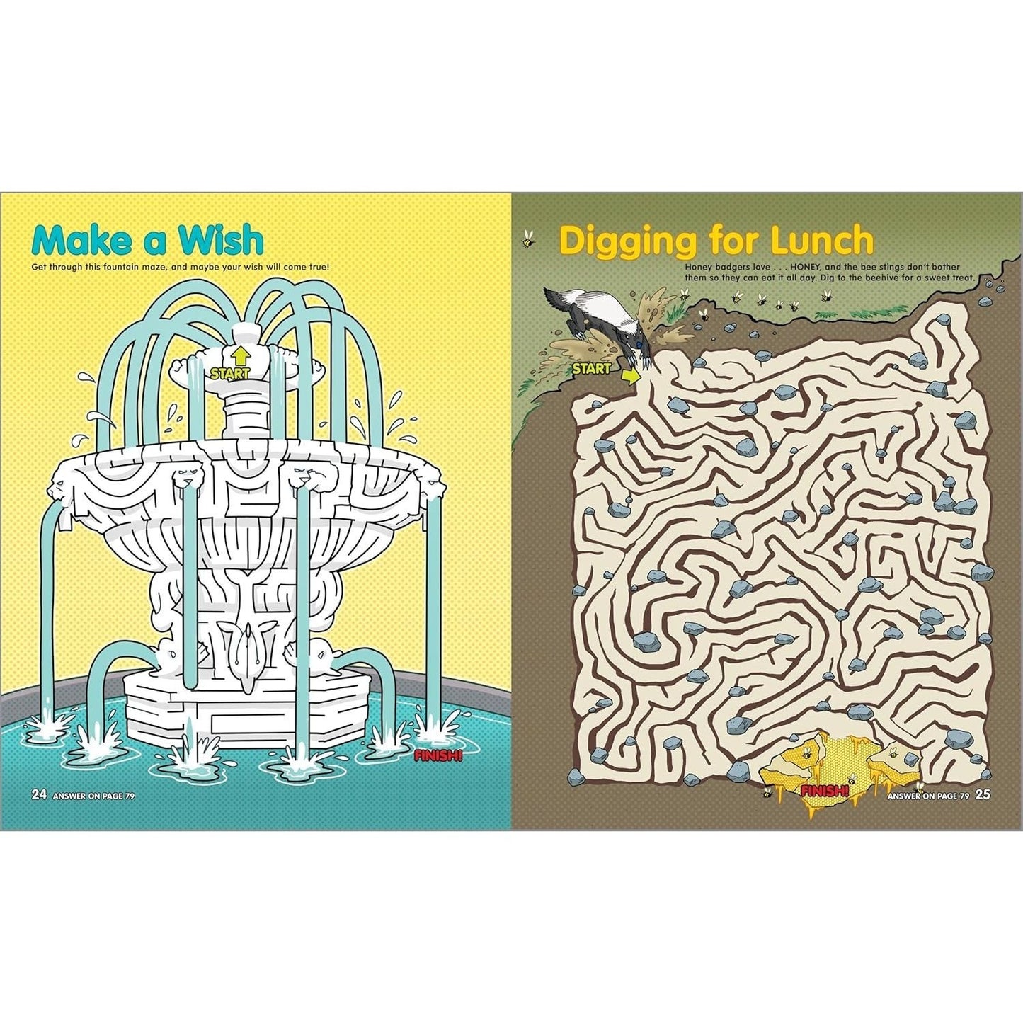 Challenging Mazes for Kids: 75 Full-Color Mazes Including Find-The-Item and 3-D Fun!