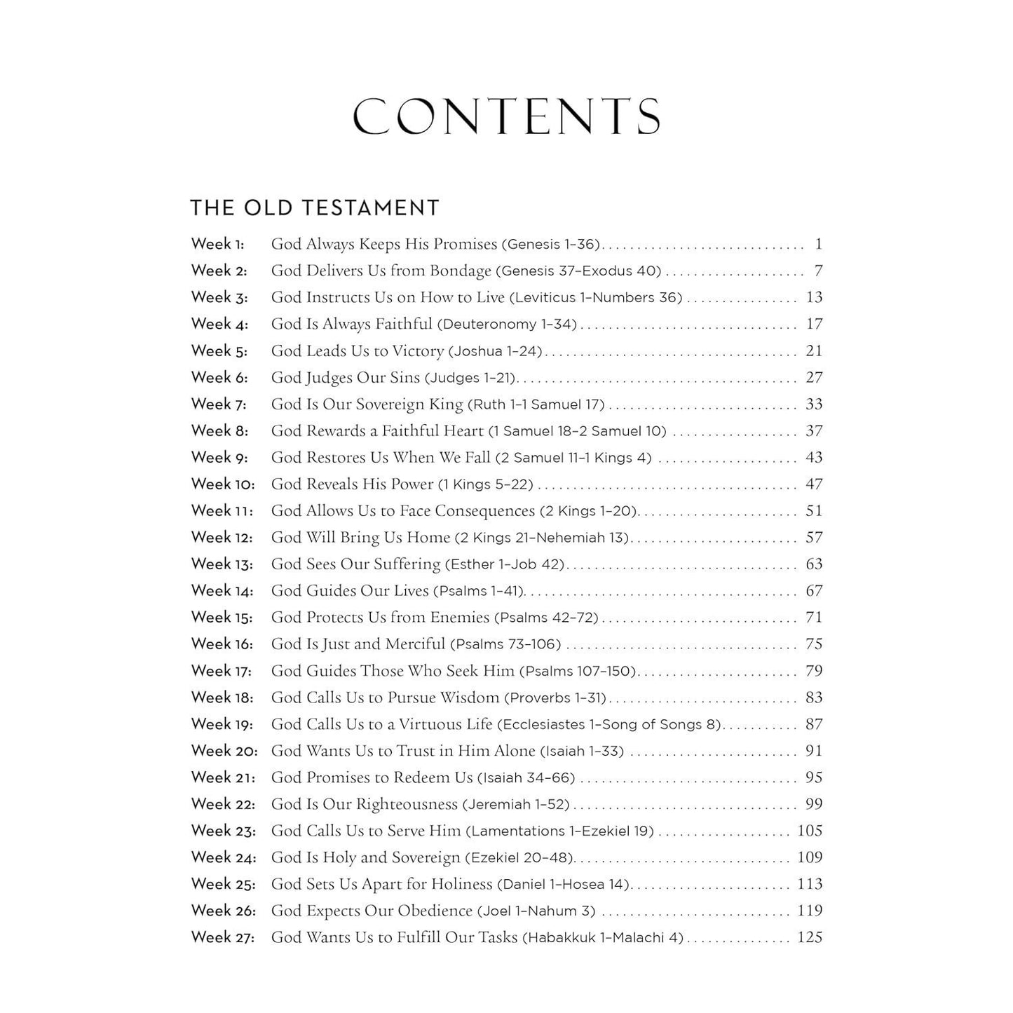 52 Weeks Through the Bible: A Year-Long Bible Study for Men and Women