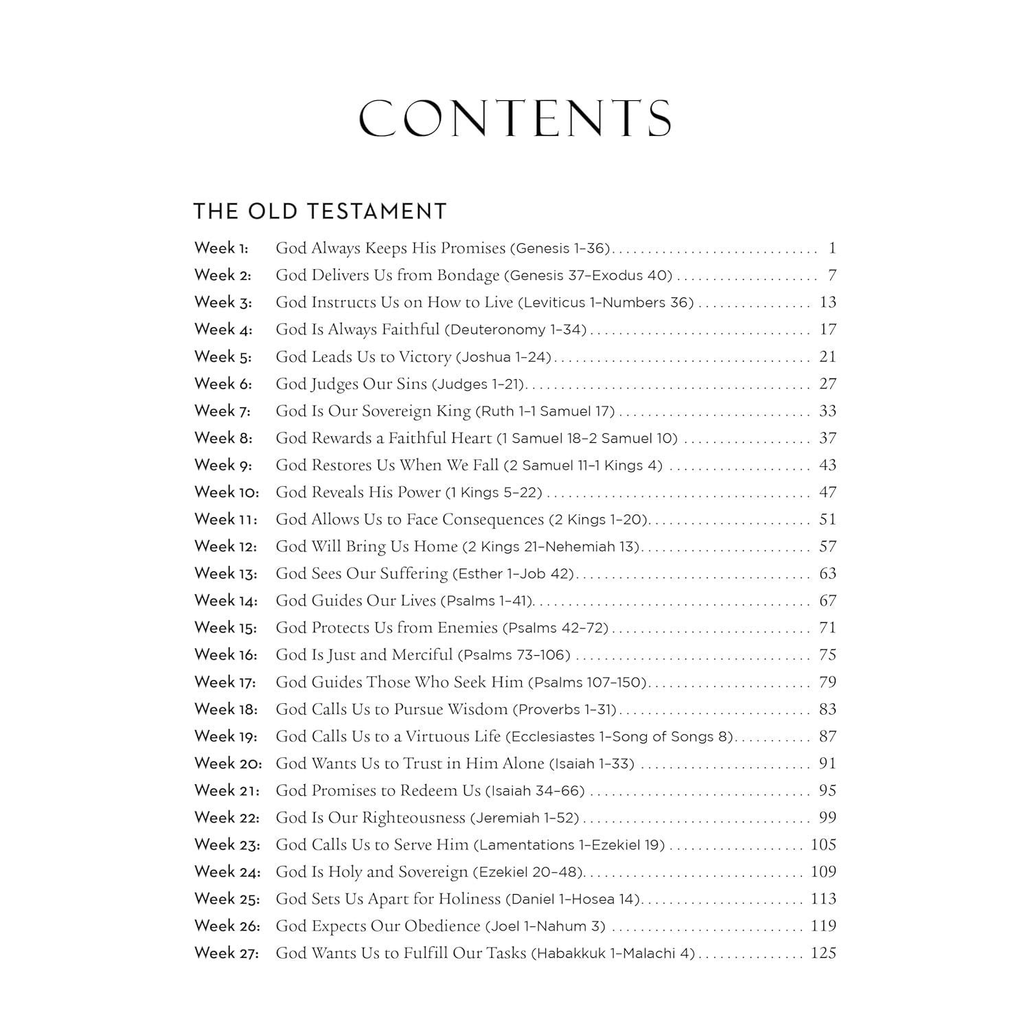 52 Weeks Through the Bible: A Year-Long Bible Study for Men and Women