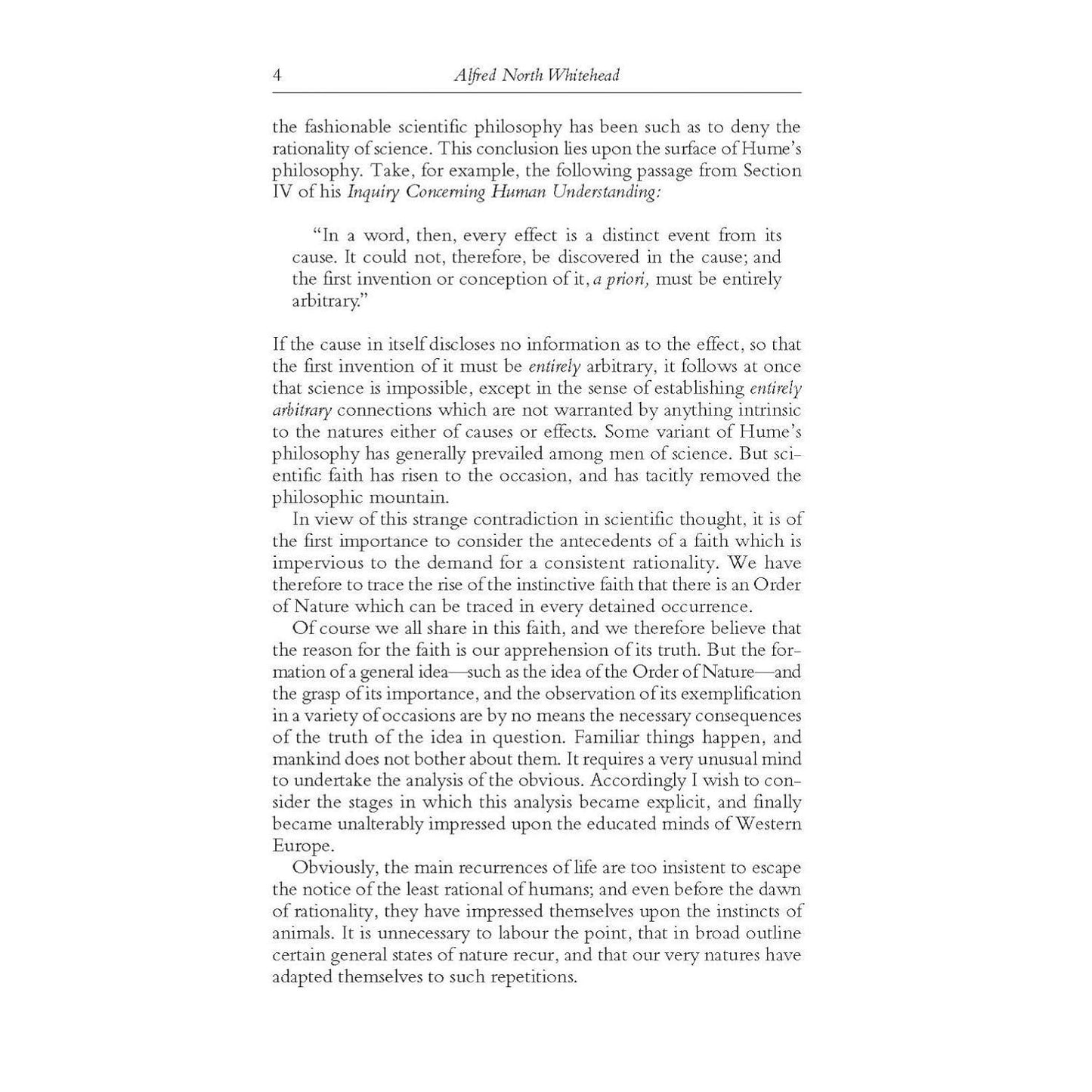 Science and the Modern World: Lowell Lectures, 1925