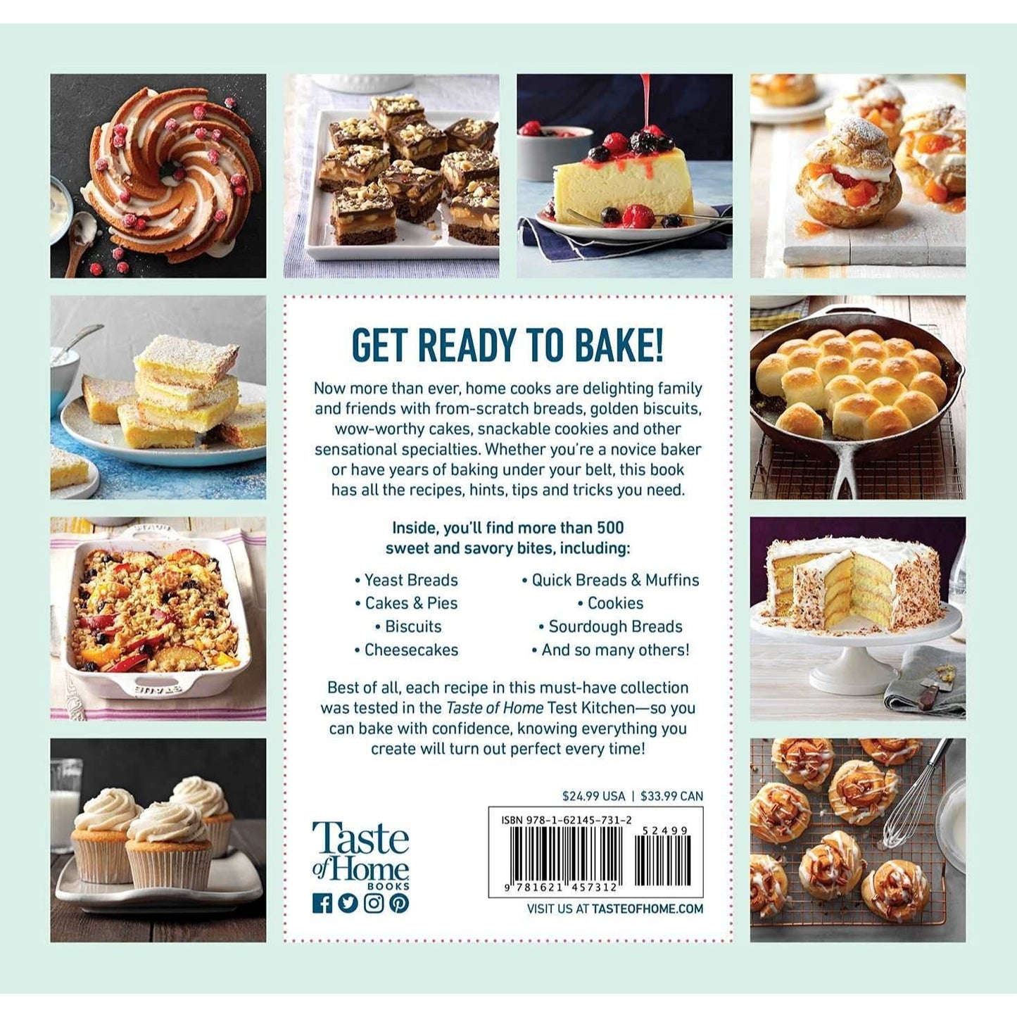 Taste of Home Ultimate Baking Cookbook: 575+ Recipes, Tips, Secrets and Hints for Baking Success