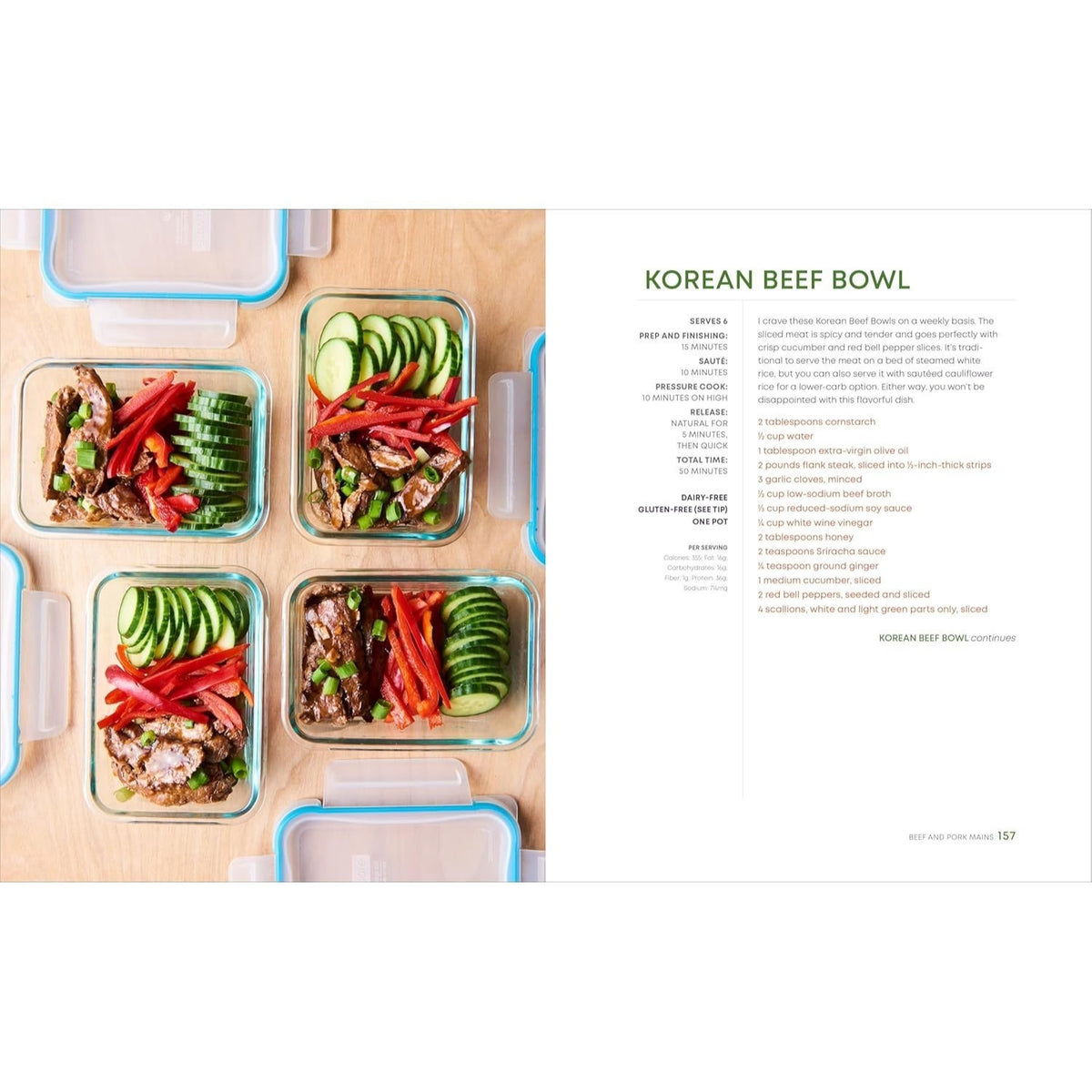 The Healthy Meal Prep Instant Pot(r) Cookbook: No-Fuss Recipes for Nutritious, Ready-To-Go Meals