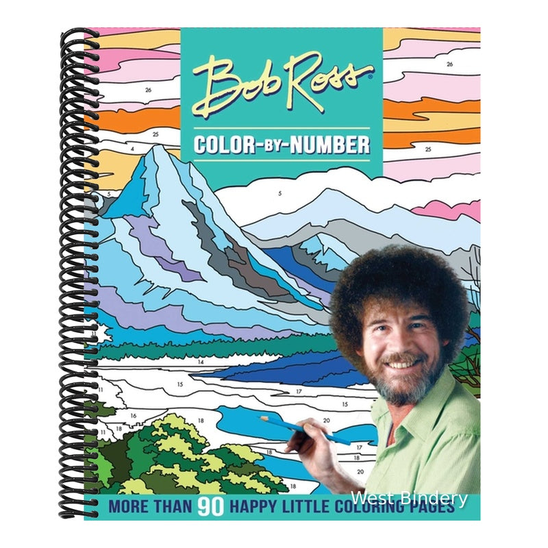 Bob Ross Color-By-Number