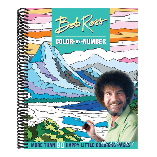 Bob Ross Color-By-Number