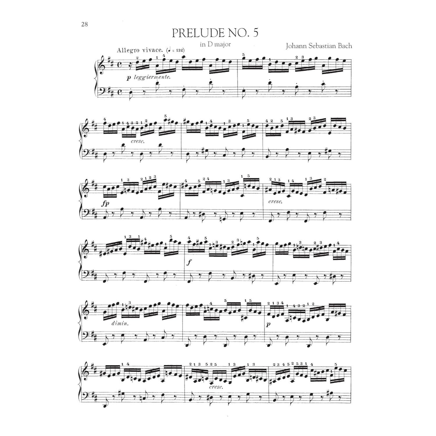 The Well-Tempered Clavier, Complete- Schirmer Library of Classics Volume 2057 by Carl Czerny (Spiral Bound)