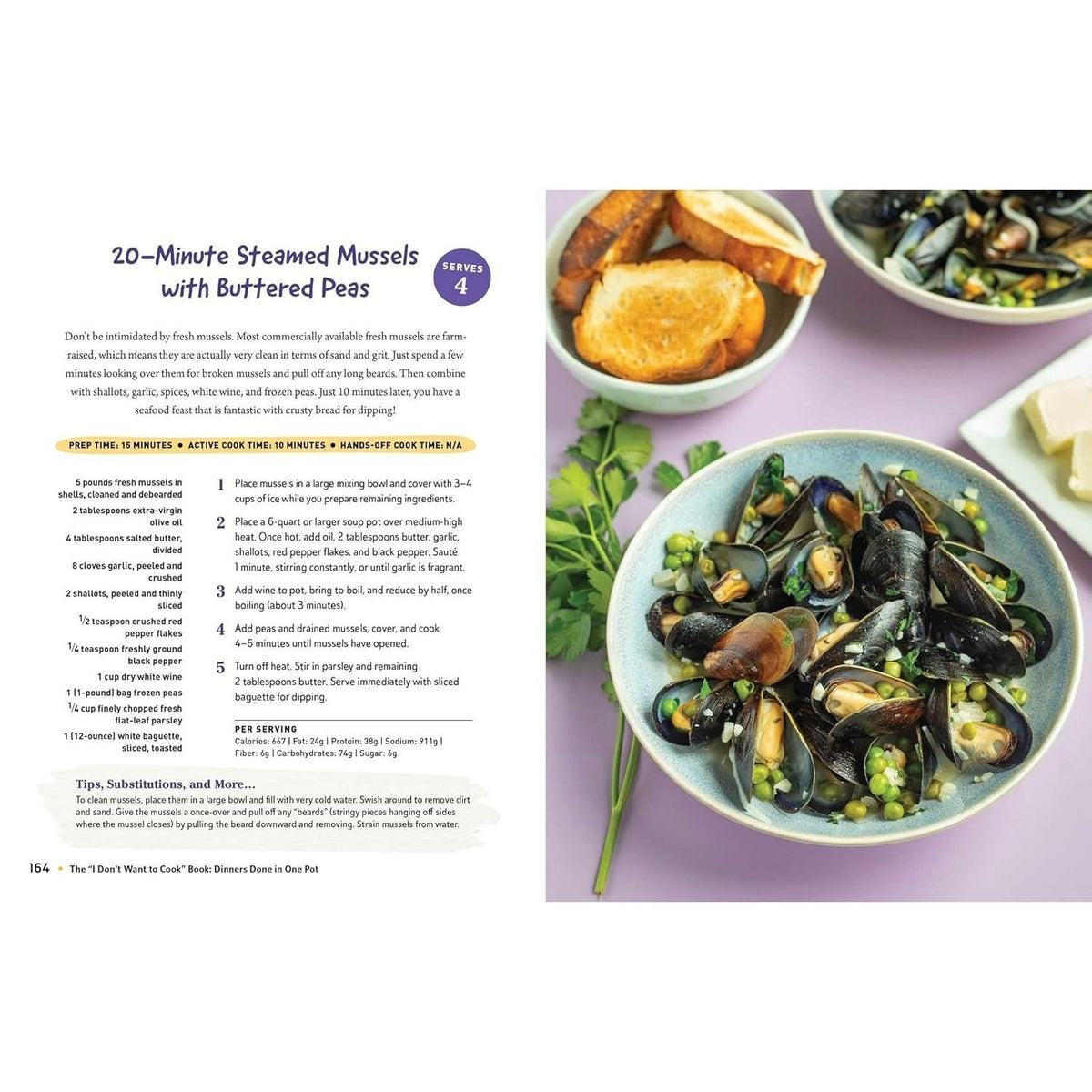 The I Don't Want to Cook Book: Dinners Done in One Pot: 100 Low-Prep, No-Mess Recipes for Your Skillet, Sheet Pan, Pressure Cooker, and More!