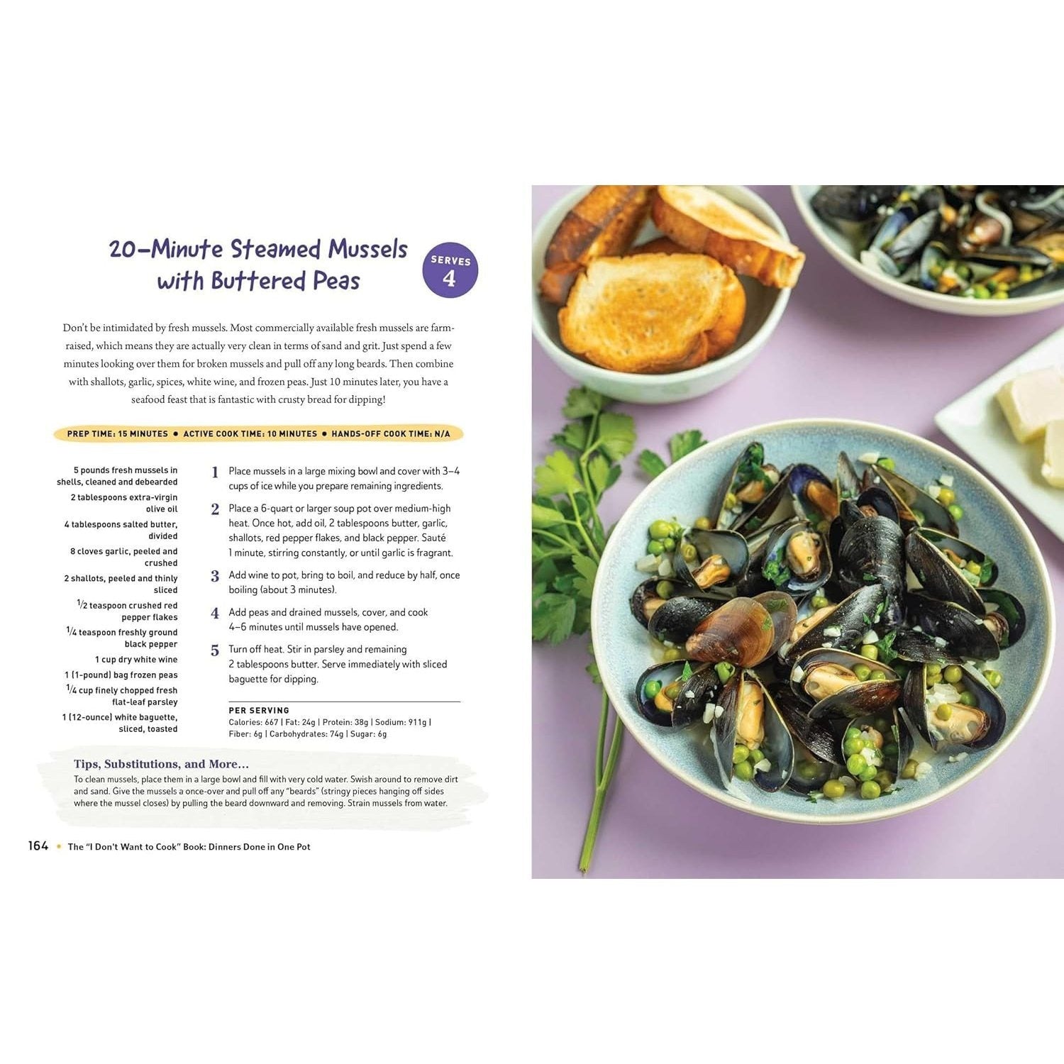 The I Don't Want to Cook Book: Dinners Done in One Pot: 100 Low-Prep, No-Mess Recipes for Your Skillet, Sheet Pan, Pressure Cooker, and More!