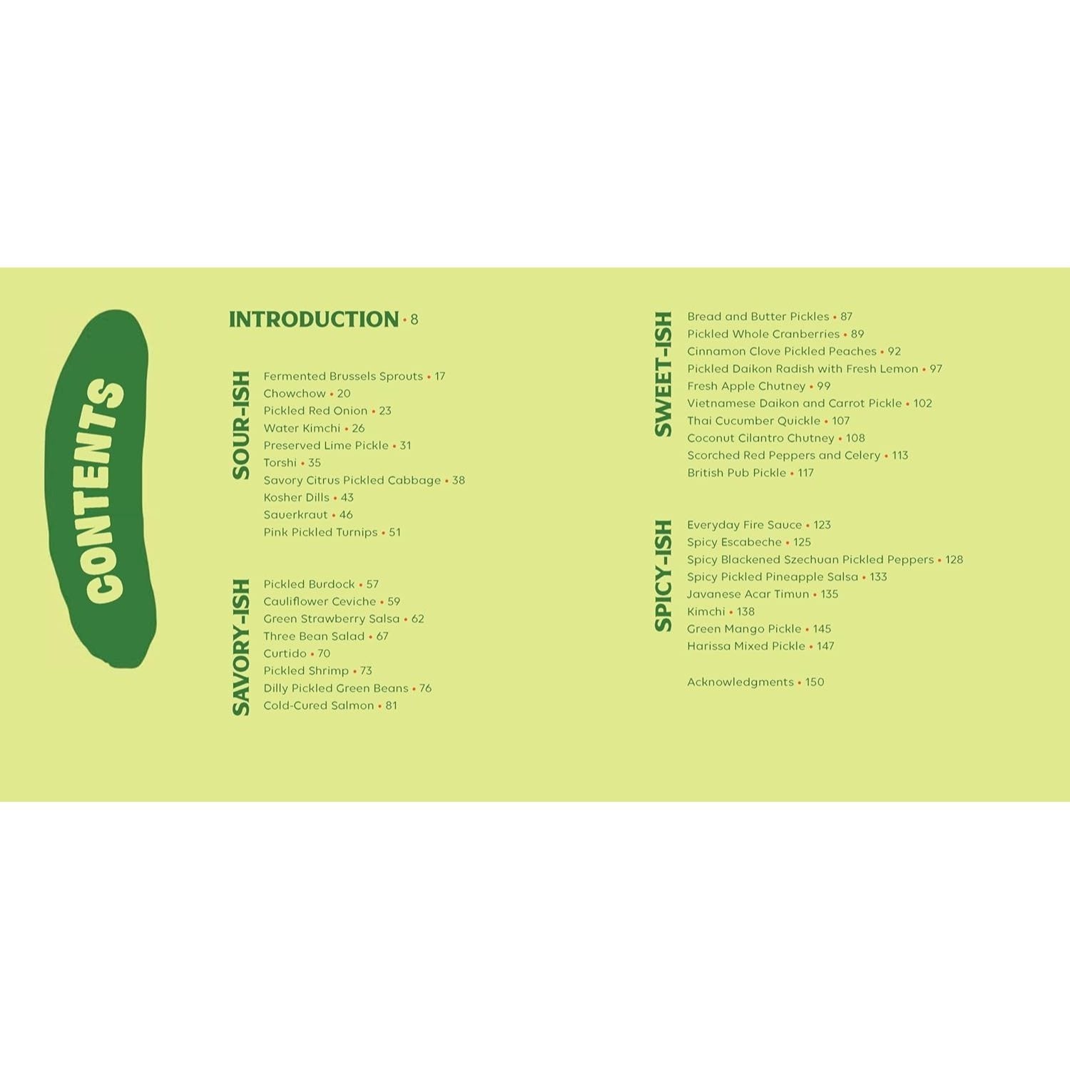 Pickles, Illustrated: A Cookbook of 36 Recipes and Briny Miscellany