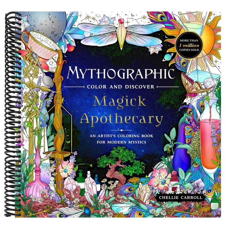 Mythographic Color and Discover: Magick Apothecary: An Artist's Coloring Book for Modern Mystics