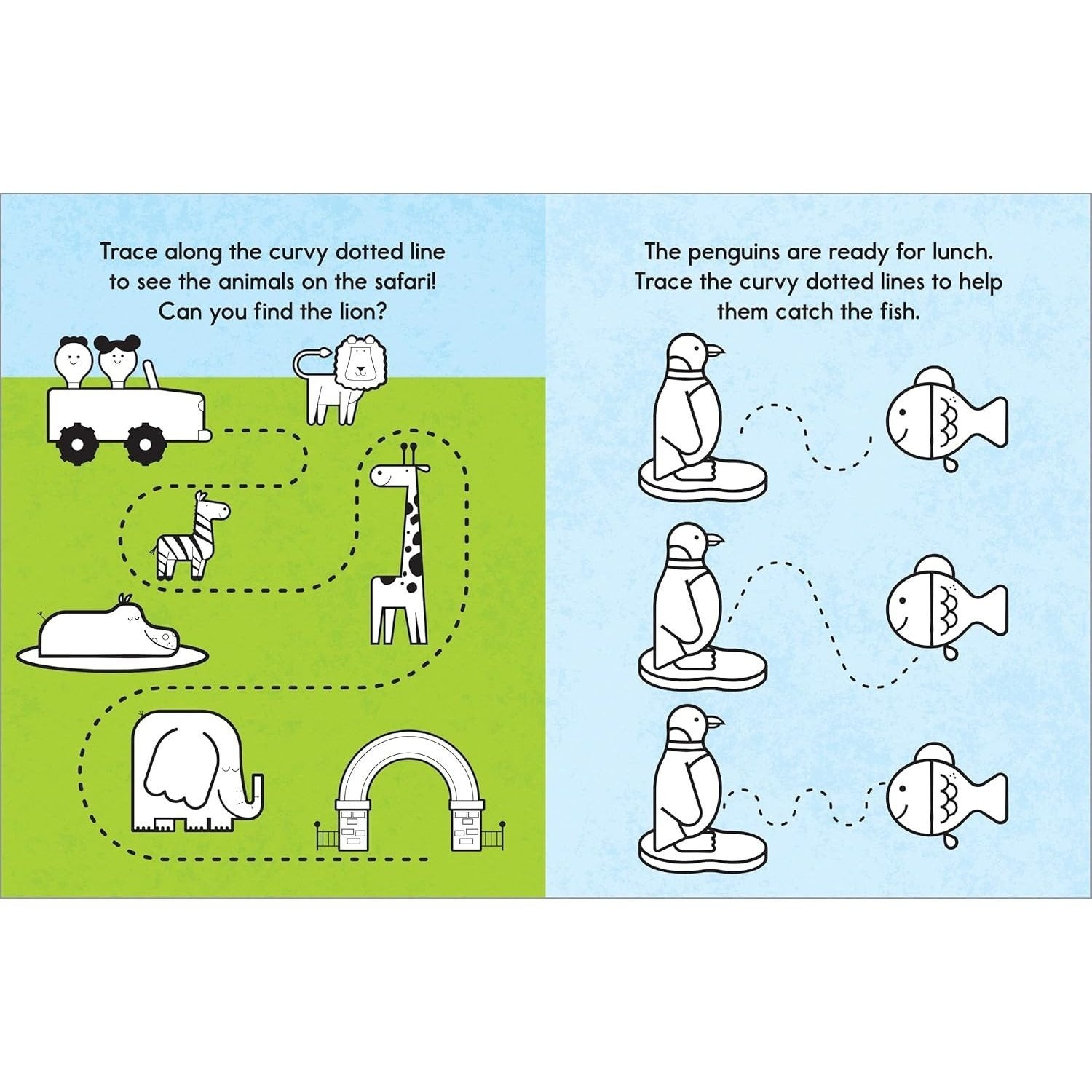 My First Alphabet Tracing Workbook: Practice Pen Control with ABCs and Animal Words