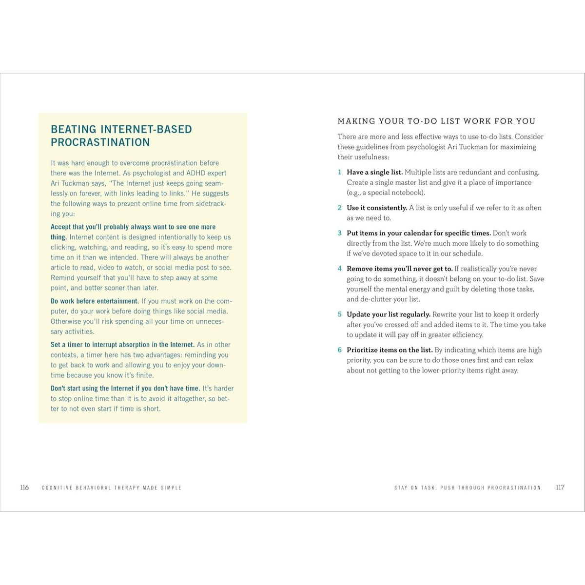 Cognitive Behavioral Therapy Made Simple: 10 Strategies for Managing Anxiety, Depression, Anger, Panic, and Worry (Spiral Bound)