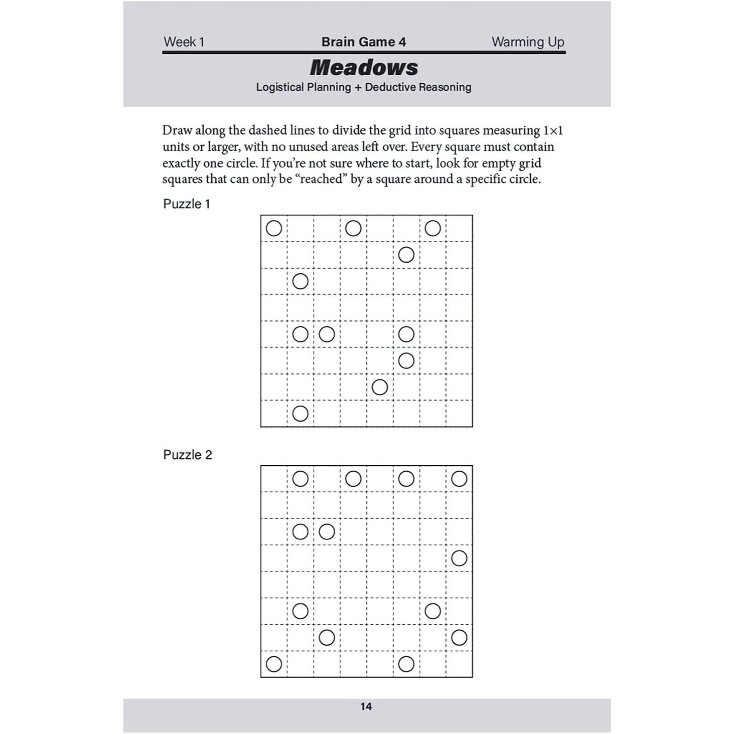 Train Your Brain in Four Weeks: Over 150 Puzzles to Improve Your Mental Agility