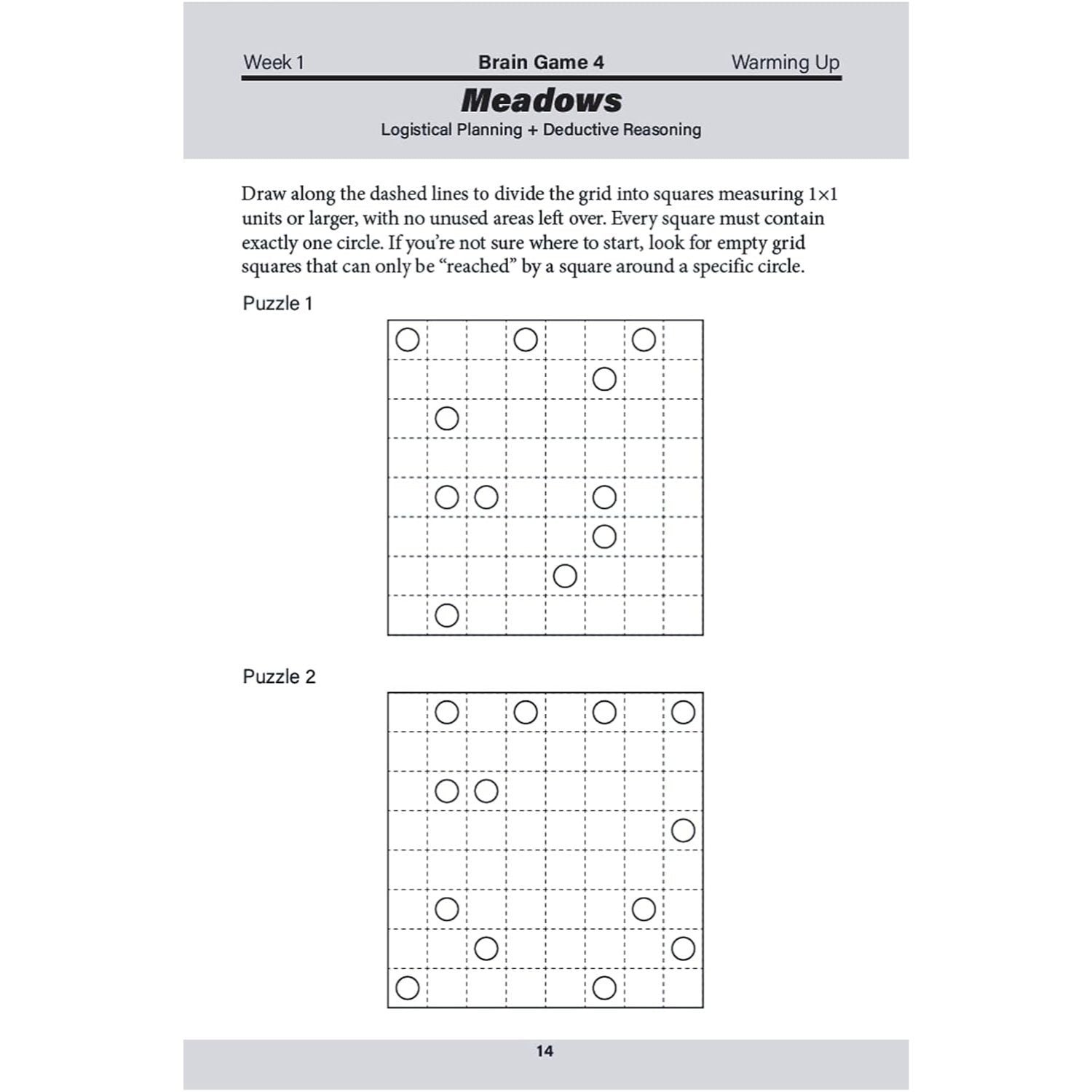 Train Your Brain in Four Weeks: Over 150 Puzzles to Improve Your Mental Agility