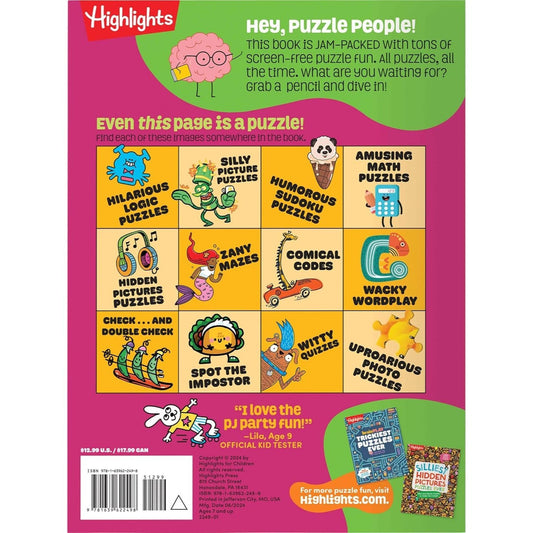 Brainplay Funniest Puzzles Ever: Over 200 Super Silly Brain Games, Wacky Activities and Hilarious Puzzles, Funny Gift for Kids Ages 7 and Up (Brainplay Puzzle Books) (Spiral Bound)