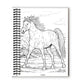 Wonderful World of Horses Coloring Book (Spiral Bound)