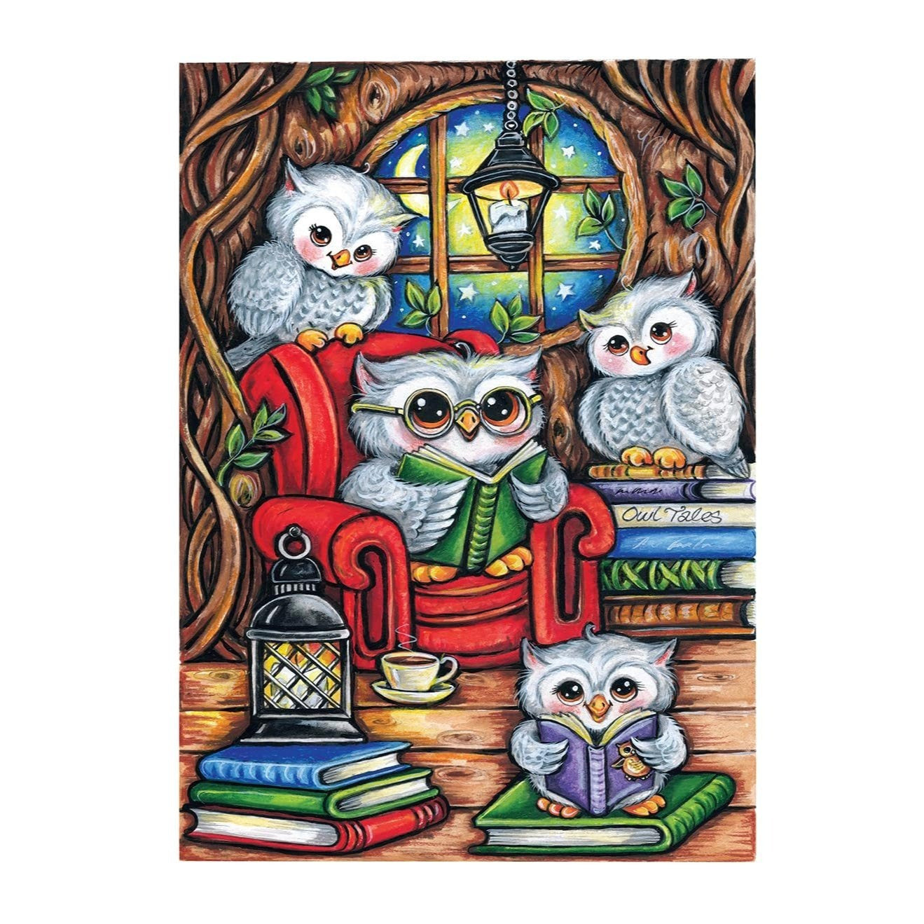Creative Haven Owldorable Coloring Book