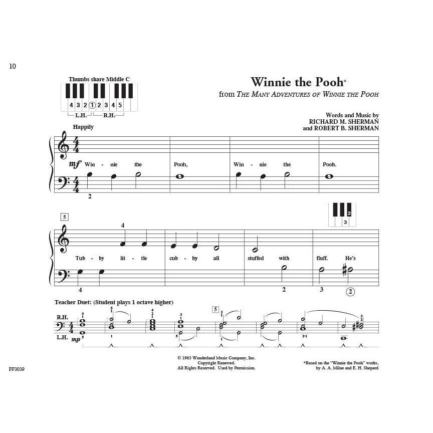 Pretime Piano Disney Beginner Piano Songbook Easy Disney Sheet Music for Kids and Students Primer Level Arrangements from Frozen, the Lion King, Mary