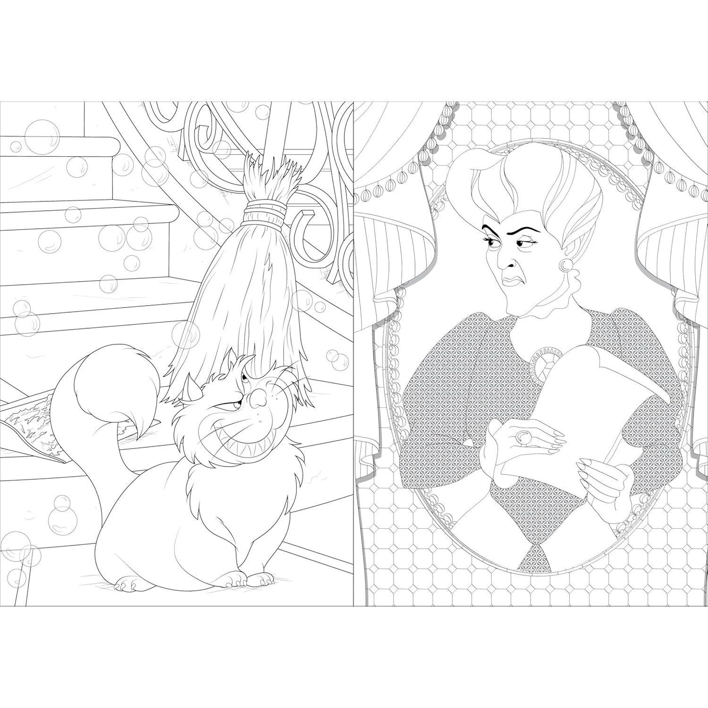 Art of Coloring: Disney Villains (Spiral Bound)