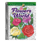 Creative Haven Flowers of the World Coloring Book