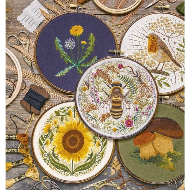 Paint with Thread: A Step-By-Step Guide to Embroidery Through the Seasons
