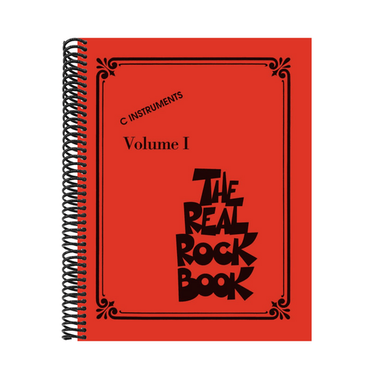 The Real Rock Book C Instruments 200 Classic Rock Hits for Piano, Guitar & Vocalists Hal Leonard Fake Book with Chords & Lyrics Essential Rock Sheet Music