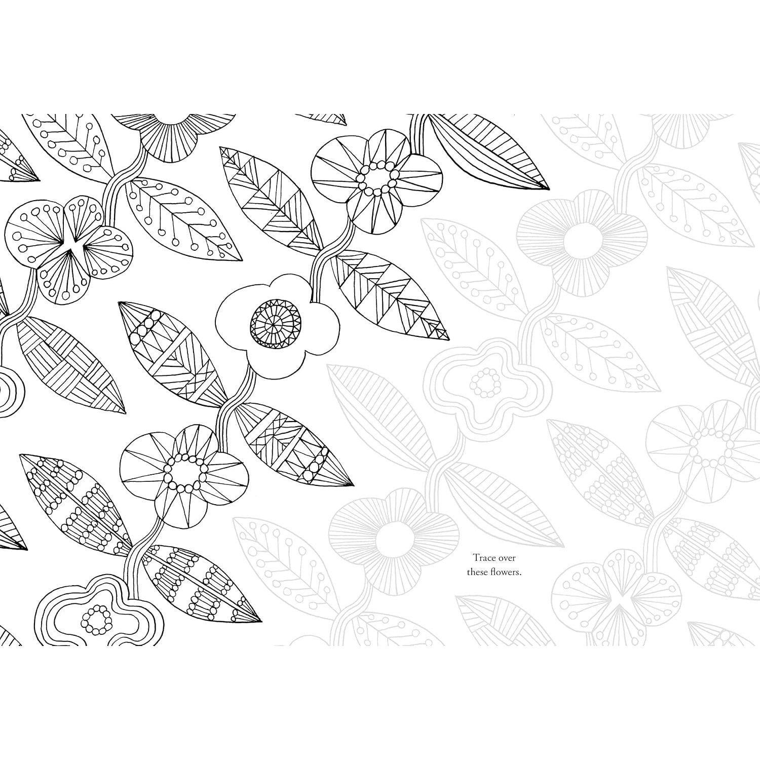 The Mindfulness Creativity Coloring Book: The Anti-Stress Adult Coloring Book with Guided Activities in Drawing, Lettering, and Patterns