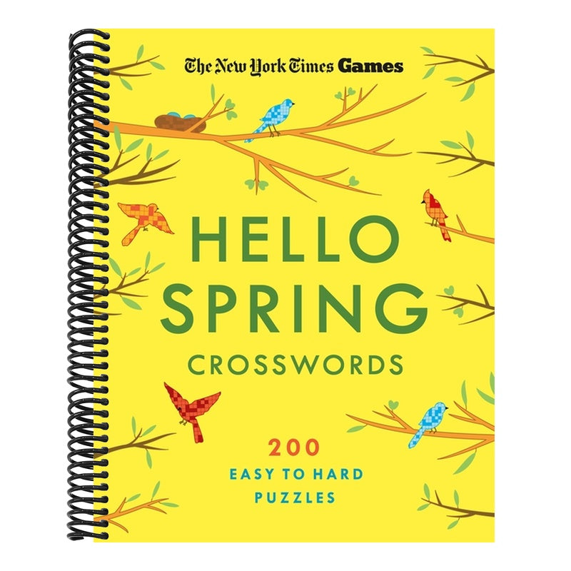 New York Times Games Hello Spring Crosswords: 200 Easy to Hard Puzzles