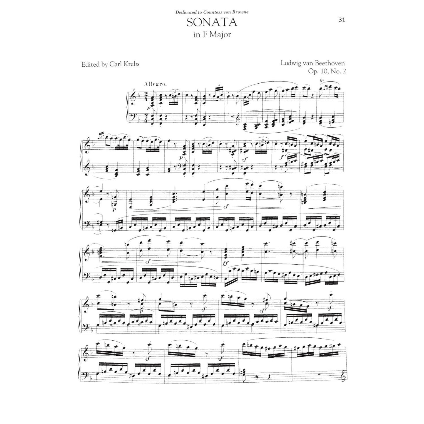 Beethoven - Favorite Piano Works Schirmer Library of Musical Classics Vol. 2071 Sonatas, Variations and Bagatelles