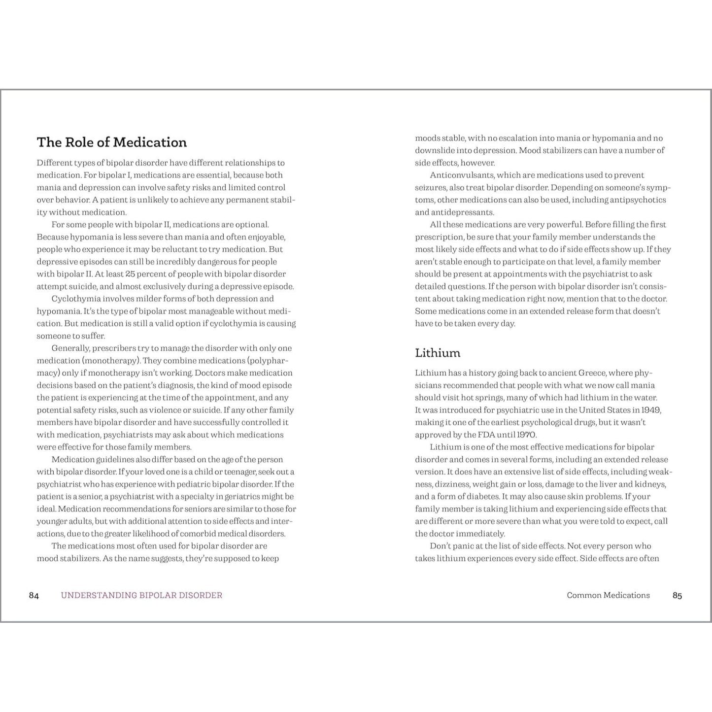 Understanding Bipolar Disorder: The Essential Family Guide