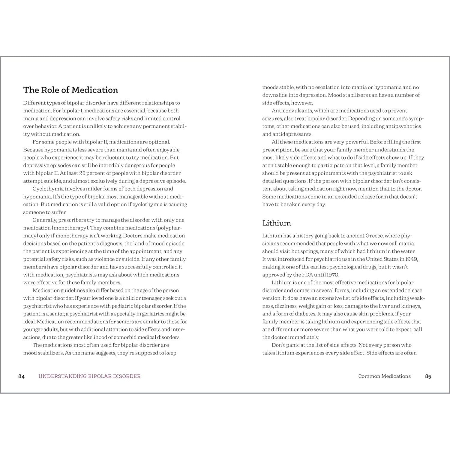 Understanding Bipolar Disorder: The Essential Family Guide