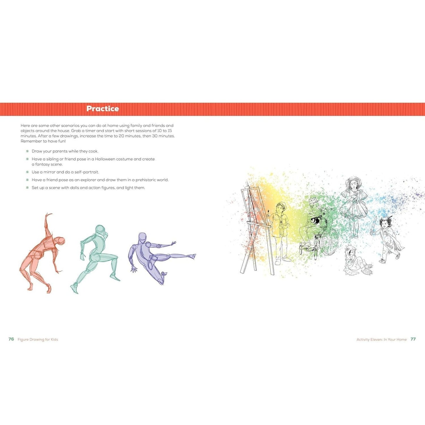 Figure Drawing for Kids: A Step-By-Step Guide to Drawing People