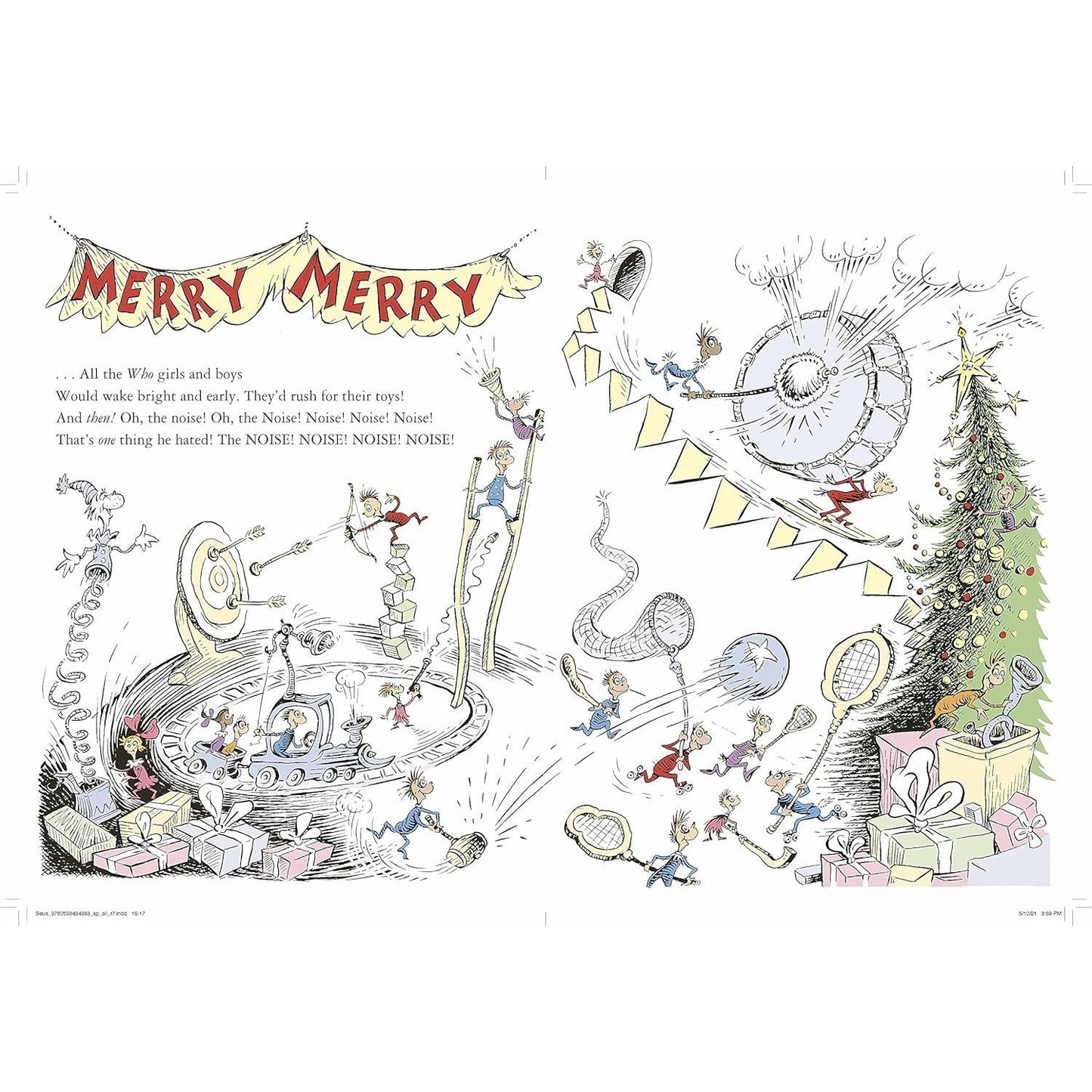 How the Grinch Stole Christmas! Full Color Edition (Spiral Bound)