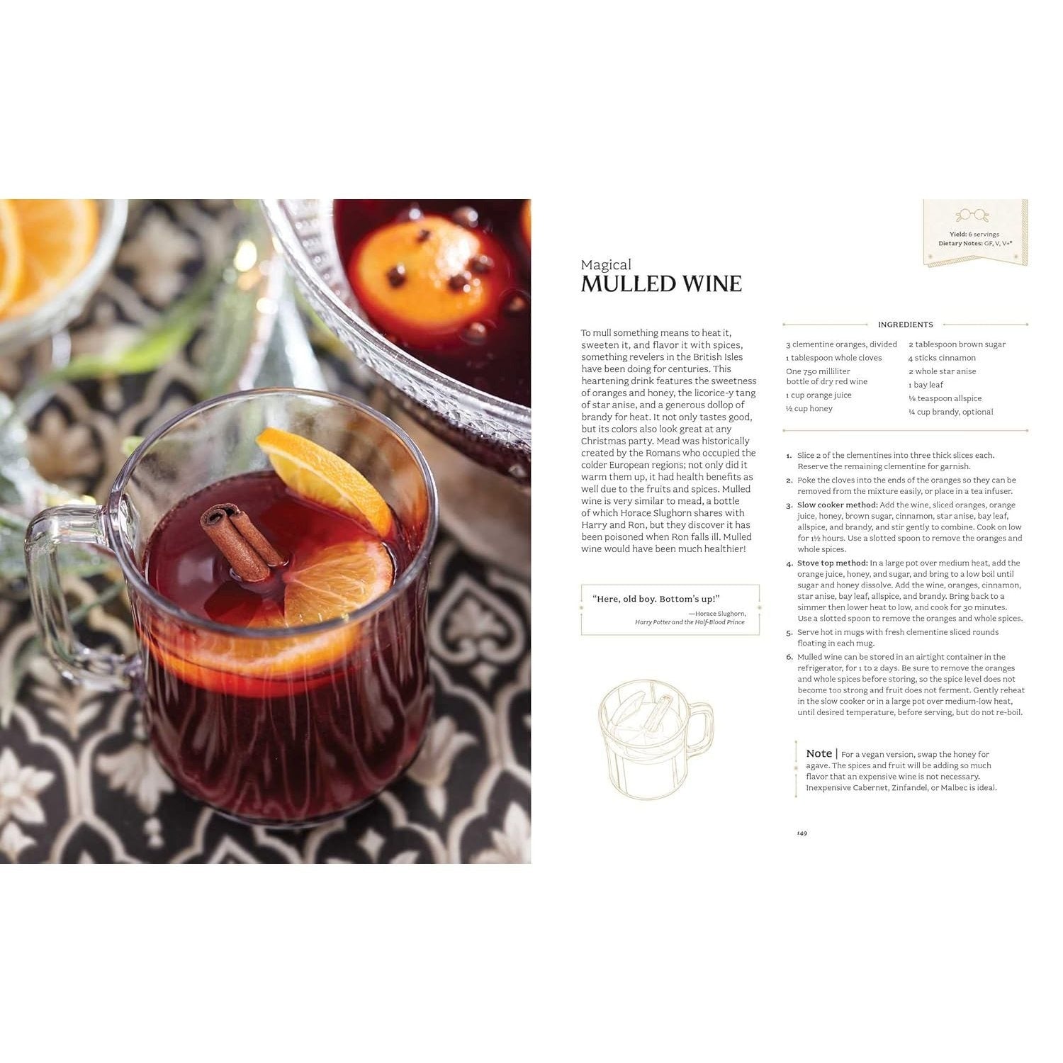 Harry Potter: Official Christmas Cookbook (Spiral Bound)
