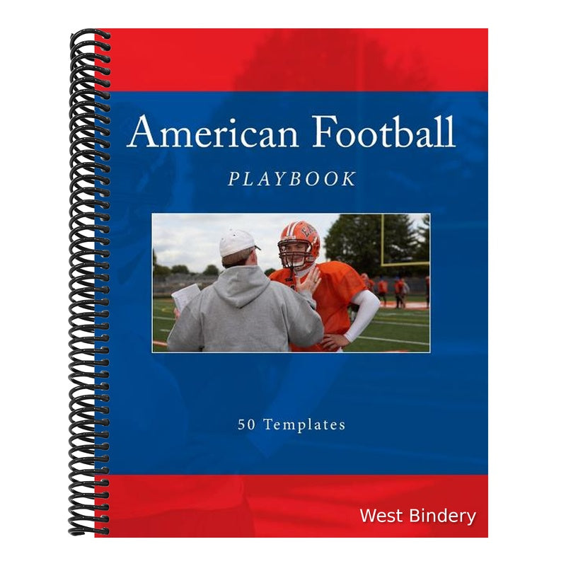American Football Playbook: 50 Templates
