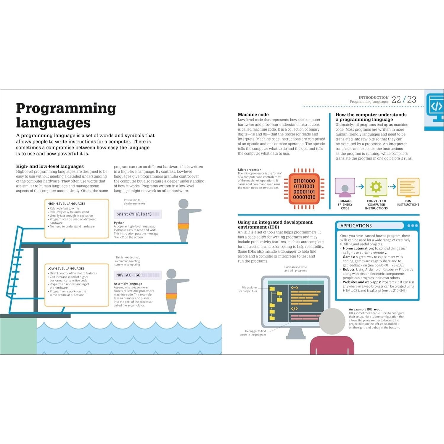 Beginner's Step-By-Step Coding Course: Learn Computer Programming the Easy Way (Spiral Bound)