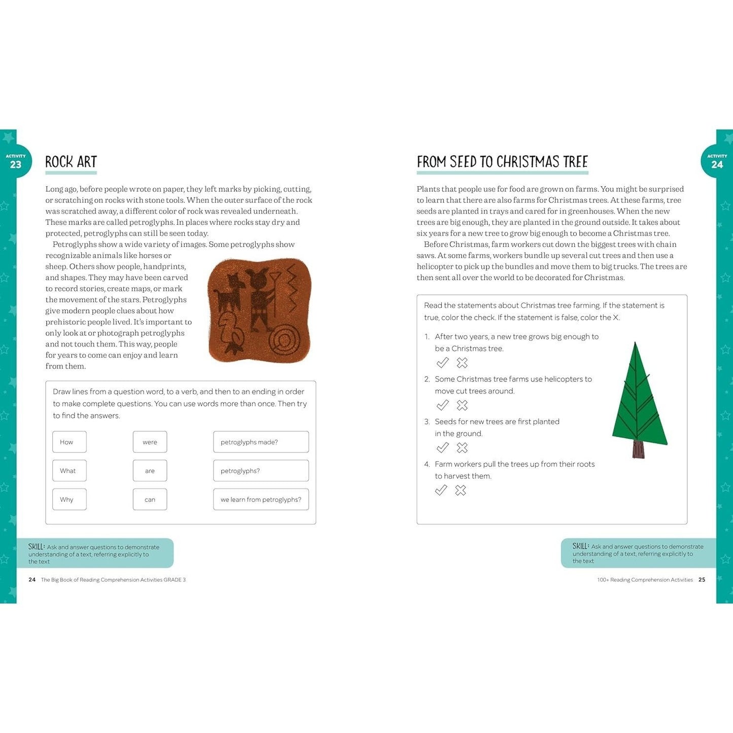 The Big Book of Reading Comprehension Activities, Grade 3: 100+ Activities for After-School and Summer Reading Fun (Reading Comprehension Activities) (Spiral Bound)