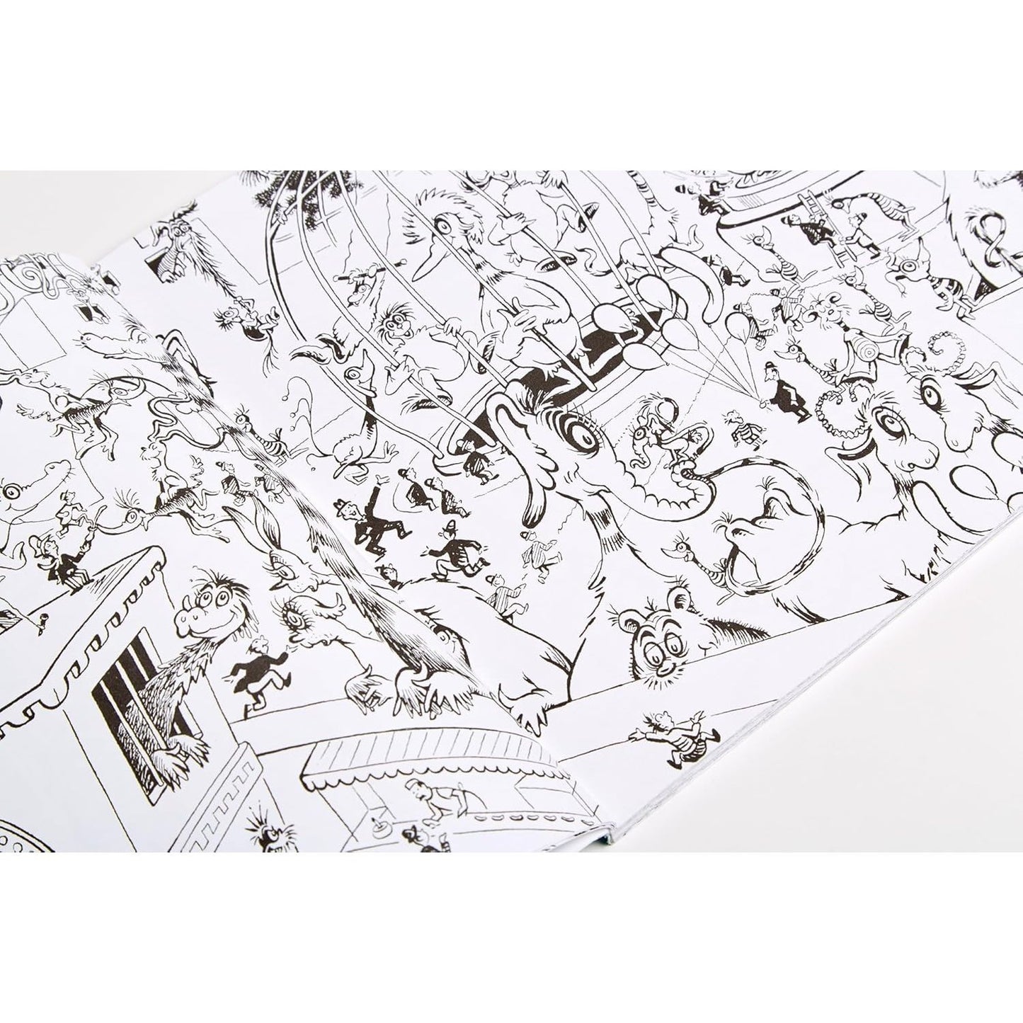 The Dr. Seuss Coloring Book (Dr. Seuss Coloring Books for Adults and Kids)
