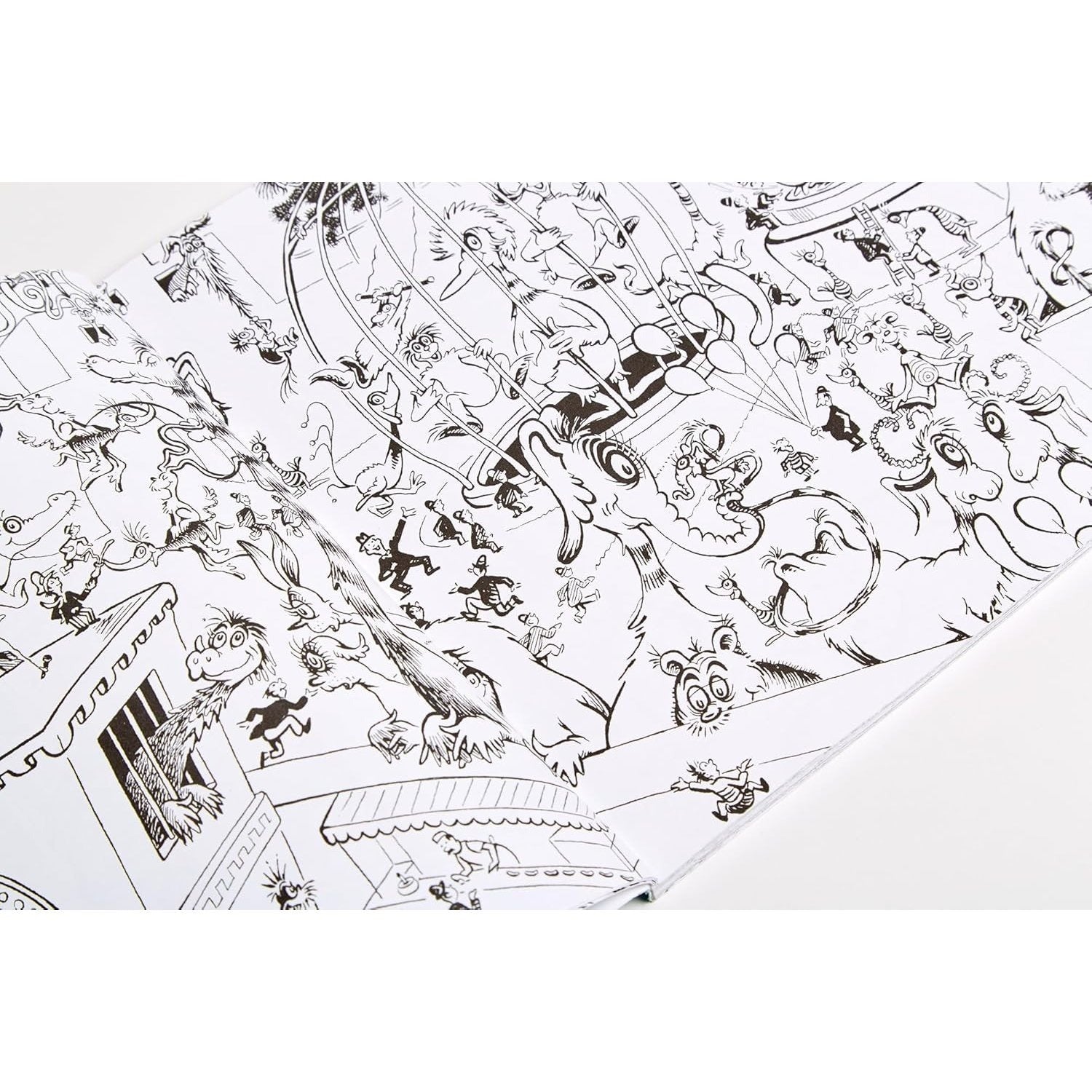 The Dr. Seuss Coloring Book (Dr. Seuss Coloring Books for Adults and Kids)