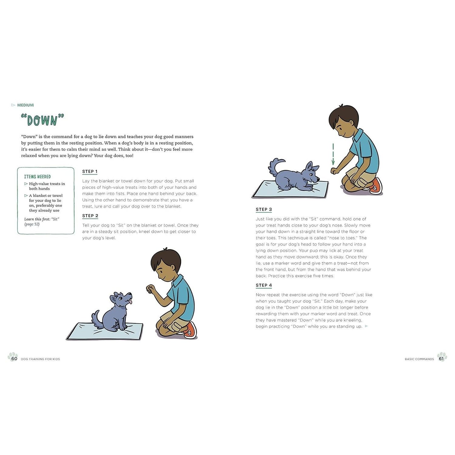 Dog Training for Kids: Fun and Easy Ways to Care for Your Furry Friend (Spiral Bound)