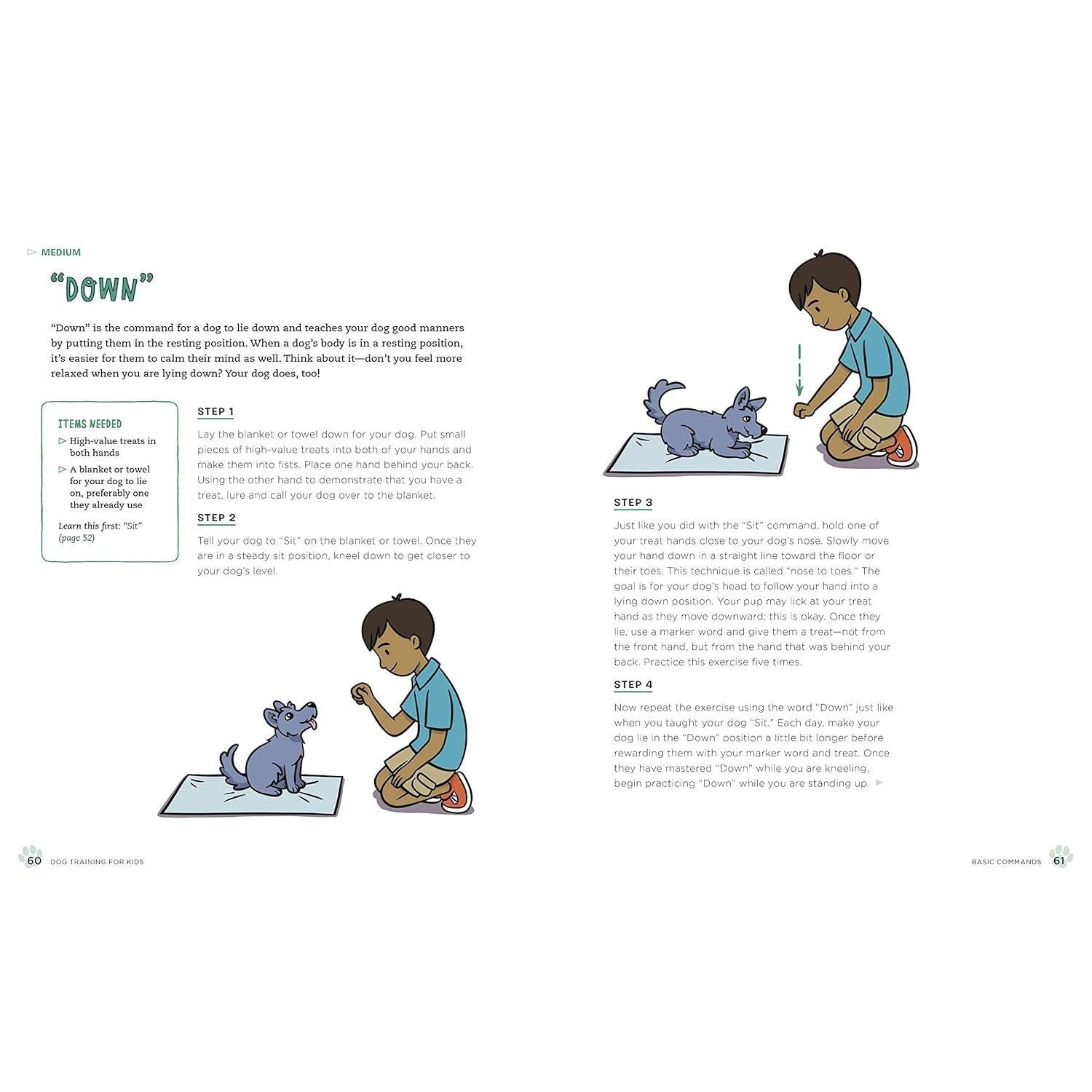 Dog Training for Kids: Fun and Easy Ways to Care for Your Furry Friend (Spiral Bound)