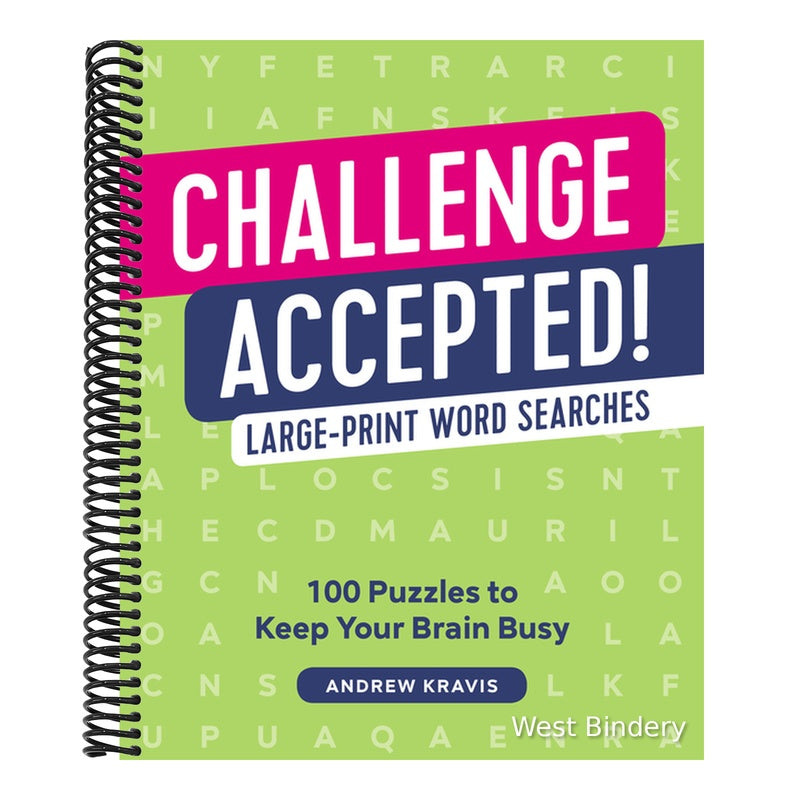 Challenge Accepted!: 100 Word Searches