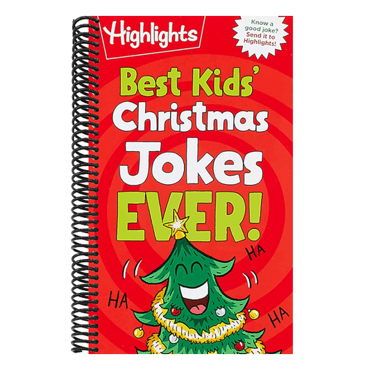 Best Kids' Christmas Jokes Ever!: Festive Collection of Santa Jokes, Reindeer Riddles and Christmas Laughs for a Ho-Larious Christmas-Themed Gift for (Highlights Joke Books) (Spiral Bound)
