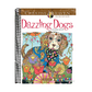 Creative Haven Dazzling Dogs Coloring Book (Spiral Bound)