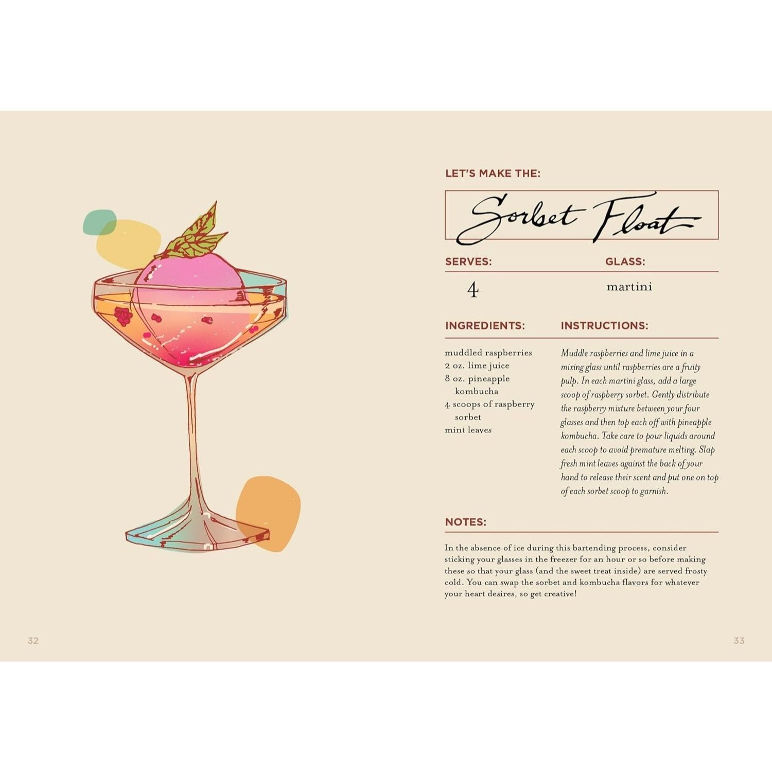 The Booze-Free Bar Cart Book: The Art of Crafting Easy, Elegant Mocktails