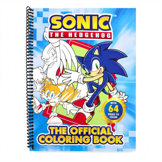 Sonic the Hedgehog: The Official Coloring Book (Spiral Bound)