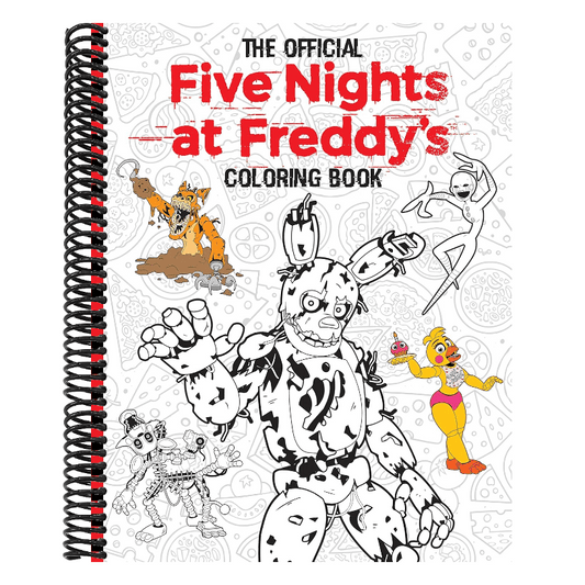 Five Nights at Freddy's Official Coloring Book: An Afk Book (Spiral Bound)