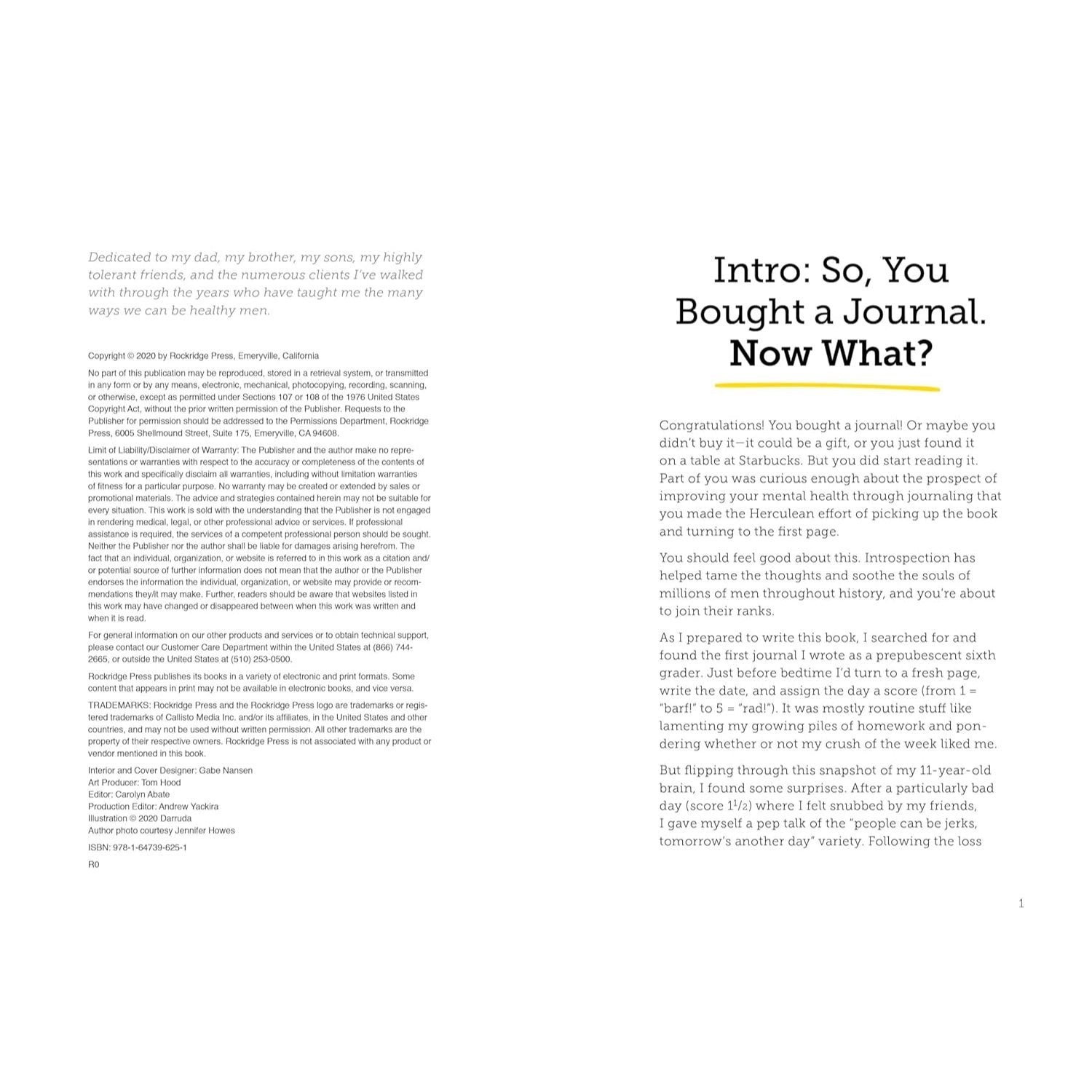Mental Health Journal for Men: Creative Prompts, Practices, and Exercises to Bolster Wellness