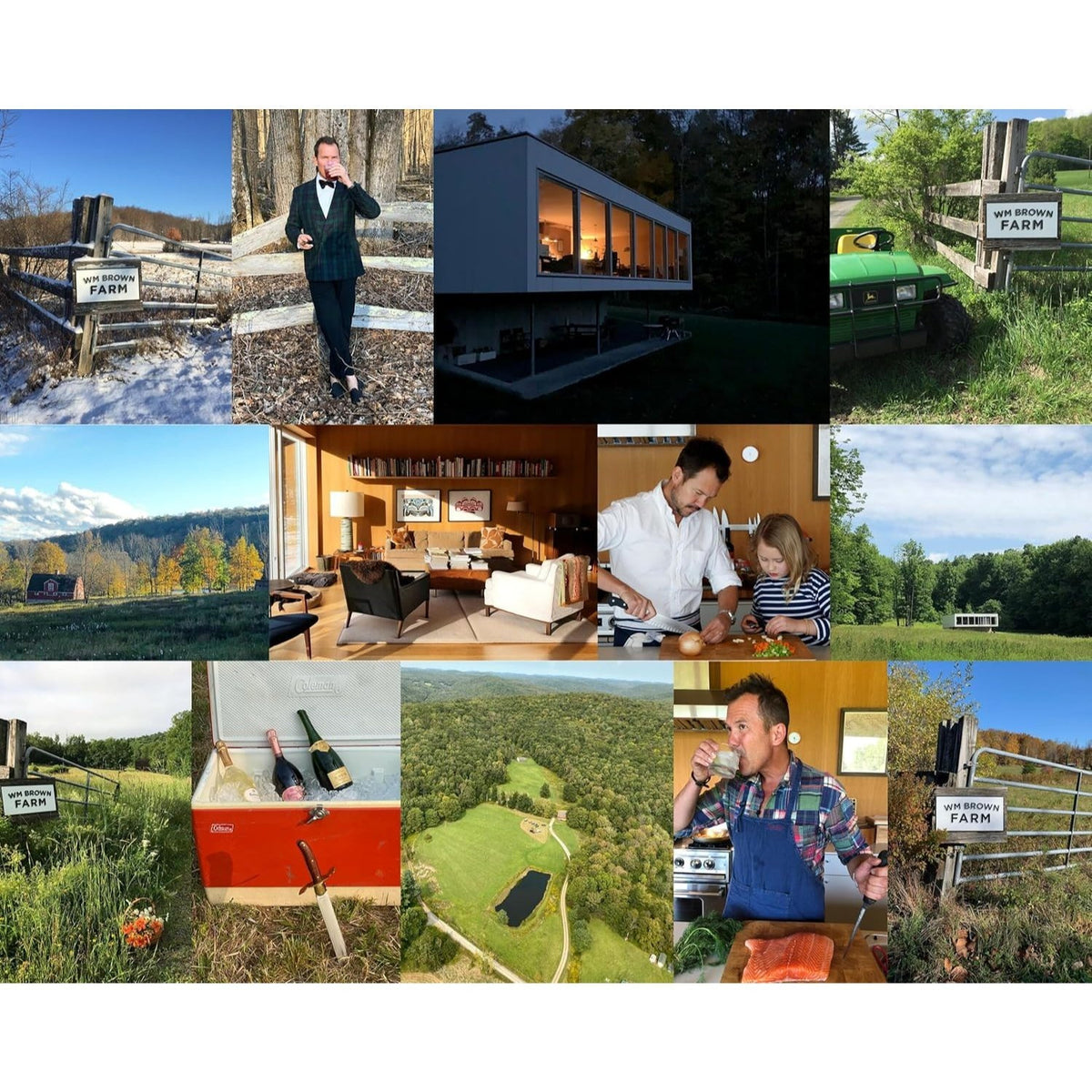 A Man & His Kitchen: Classic Home Cooking and Entertaining with Style at the Wm Brown Farm