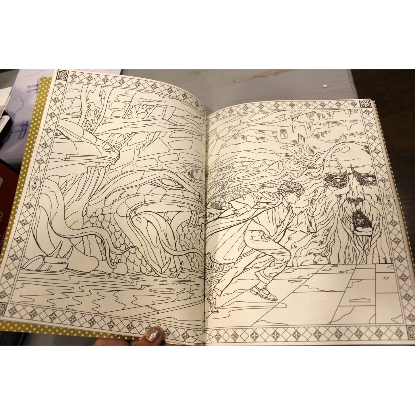 Harry Potter Coloring Book (Spiral Bound)