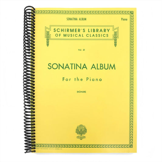 Sonatina Album: Schirmer Library of Classics Volume 51 Piano Solo (Schirmer's Library of Musical Classics) (Spiral Bound)